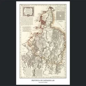 Ilustración Provincia de Cartagena 1787