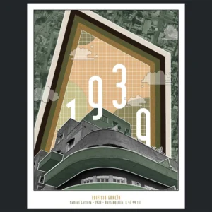 Ilustración Edificio Garcia Collage